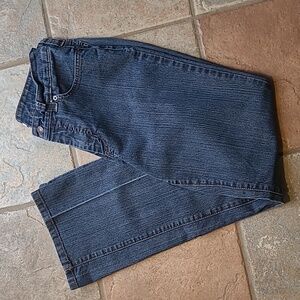 Croft & Barrow Womens 10 average stretch denim blue jeans